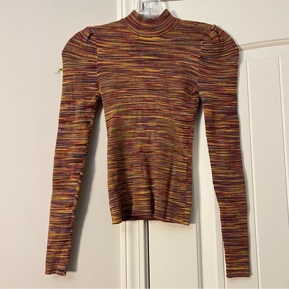 Ronny Kobo Octavia Space Dye Turtleneck Sweater - Picture 4 of 9